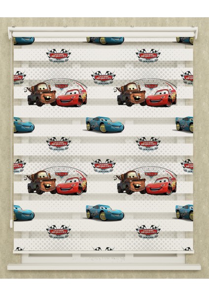 Dijital Baskılı Çocuk Odası Zebra Perde Model 129