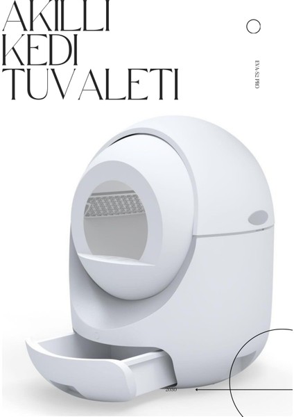 Eva Smart EVA-s2 Pro Akıllı Kedi Tuvaleti