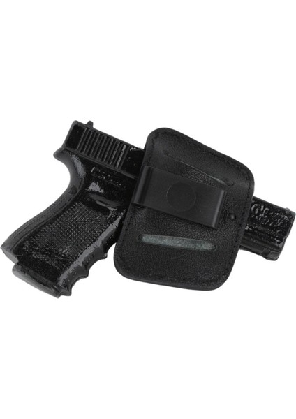 To Gun Holster Universal Iç-Dış Kase Deri Kılıfı Siyah
