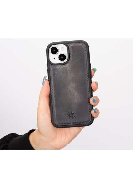 Apple iPhone 15 Lucca Deri Arka Telefon Kılıfı