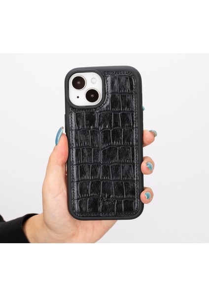 Apple iPhone 15 Lucca Deri Arka Telefon Kılıfı fırsatları