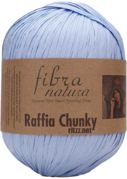 Raffia Chunky 114-10 Bebe Mavi