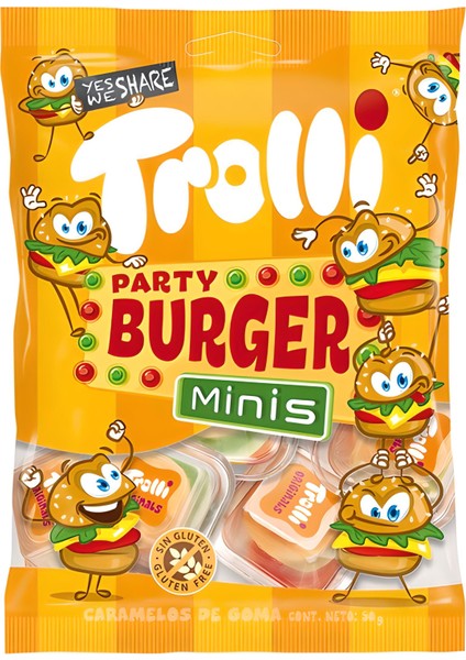 Party Burger Minis - Gluten Free 50G