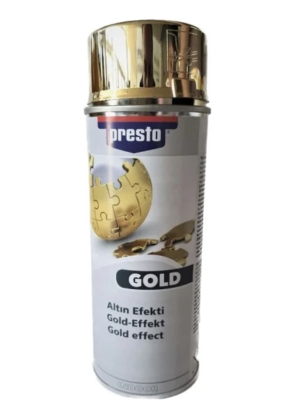 Presto Altın Effect Sprey Boya 400 ml