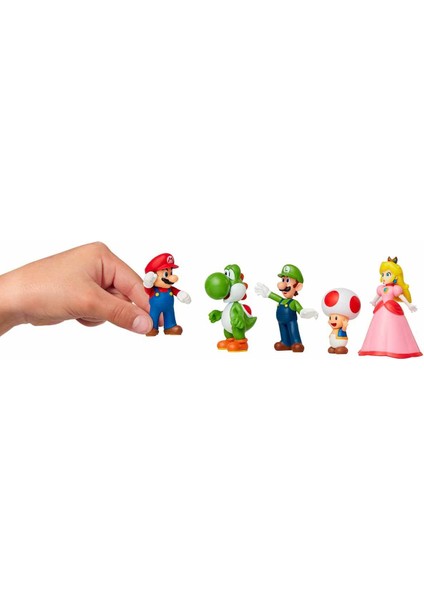 Jakks Pacific Mario ve Arkadaşları 5'li Figür Seti UPM01000