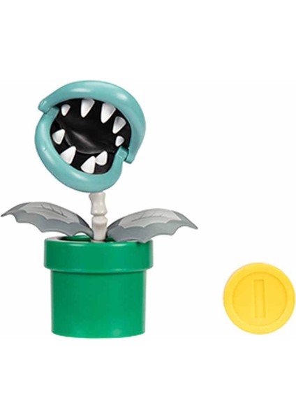 Ntd Super Mario Figür 6 cm W28 UPM03000 - Bone Piranha Plant