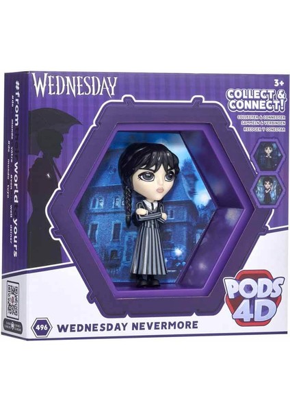 Wednesday Pod Figür WEN07000 - Okul Formalı Wednesday
