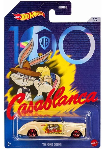 Hotwheels Hot Wheels Warnes Bros 100. Yıl Temalı Arabalar HMV73 - 40 Ford Coupe fiyatları