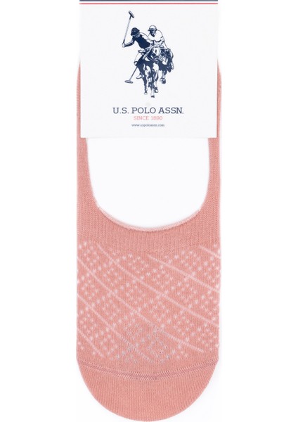 U.S. Polo Assn. Kadın Pudra Çorap 50281719-VR042