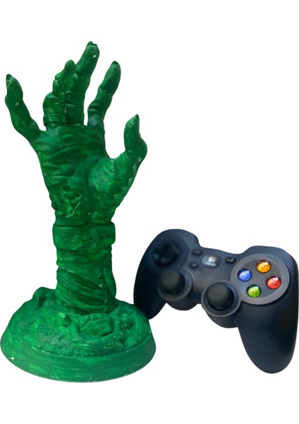 Zombi Eli Şeklinde Kol Tutucu, Joystick Gamepad Standı, Xbox / Ps4 / Ps5 Uyumlu