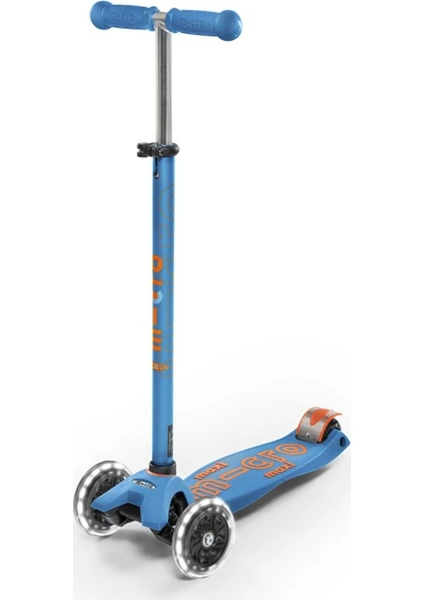 Maxı Mıcro Deluxe Carıbbean Blue (LED) Scooter