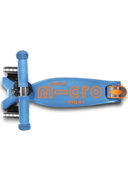 Maxı Mıcro Deluxe Carıbbean Blue (LED) Scooter