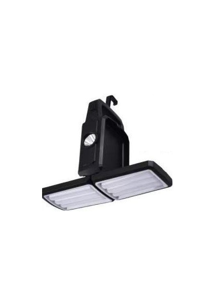 Powermaster PM-22005 Kamp Aydınlatması Taşınabilir Şarjlı Fener Işıldak Powerbank Özellikli Usbli Askı Aparatlı El Feneri