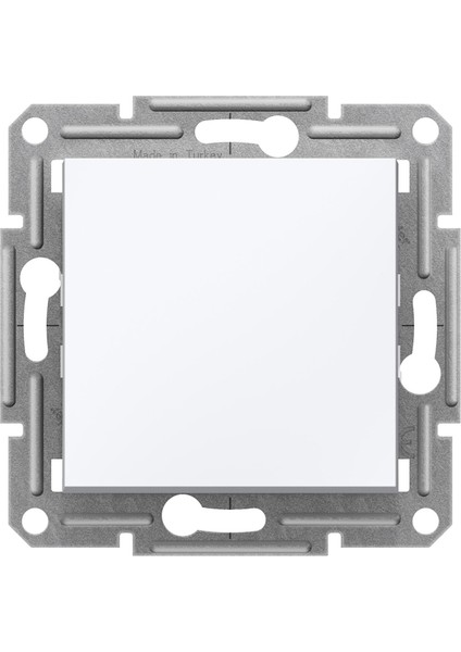 Asfora Beyaz Anahtar Çerçevesiz