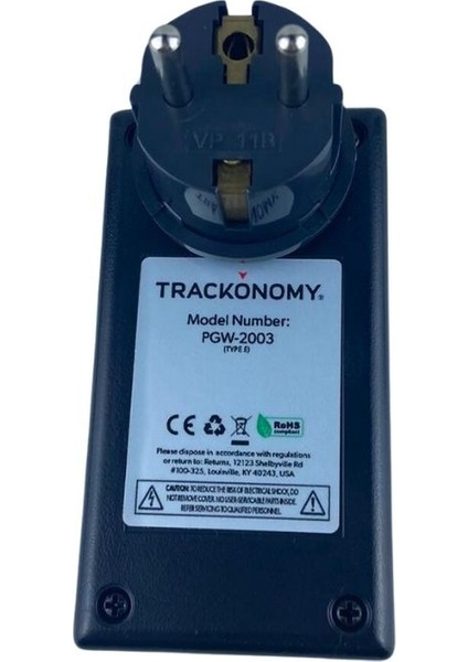 Trackonomy PGW-2003 Adaptör Gücü - PGW-2003 Adapter Power fiyatları