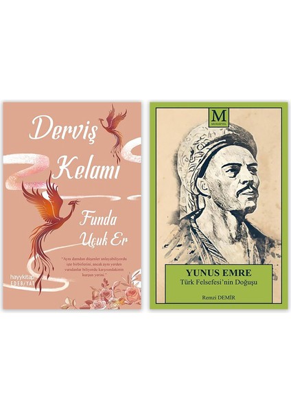 Derviş Kelamı - Yunus Emre 2 Kitap