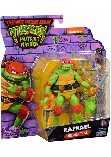 Tmnt Aksiyon Figür Raphael TU805300