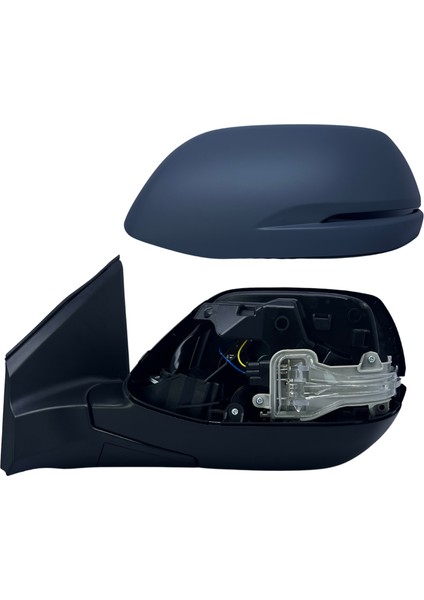 Dış Dikiz Aynası Honda Cr-V 2013-2017 Elektrikli, Isıtmalı, Sinyalli, Manuel Katlanır, Astarlı Kapak, 7 Pin