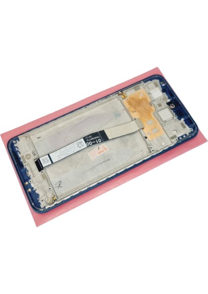 Xiaomi Redmi Note 9 Pro LCD Ekran Dokunmatik Orijinal (Full Çıtalı Mavi)