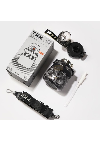 Tkk Yeni Koleksiyon 600ML Pipetli/pipetsiz Kullanım Askılı Paslanmaz Çelik Termos Matara fiyatları