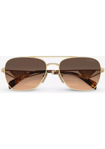 PR A50S ZVN50C 59-17 Kadın Gold Metal Oval Güneş Gözlüğü fırsatları