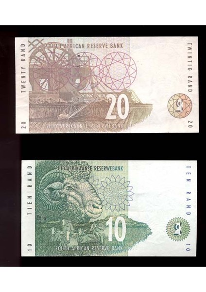 Güney Afrika Cum. South Afrıca 10+20 Rand – Unc fiyatları