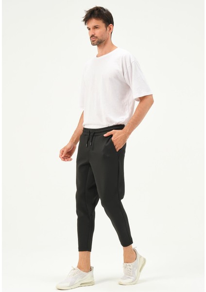 Erkek Düz Paça Bel Detay Eşofman Altı 855 Siyah fırsatları