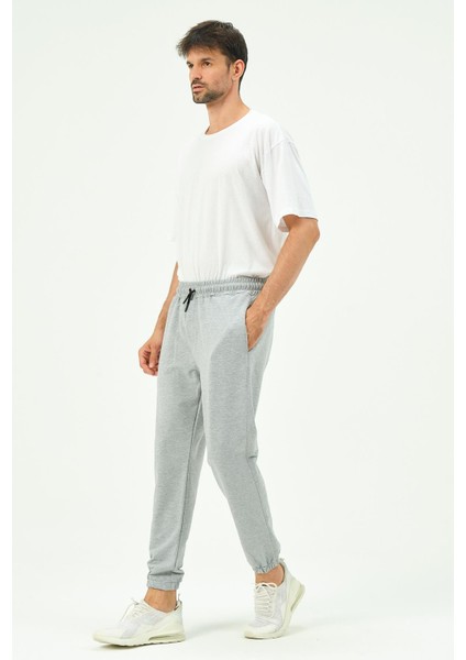 Erkek Lastikli Paça Yandan Cepli Eşofman Altı 781 Gri fiyatları