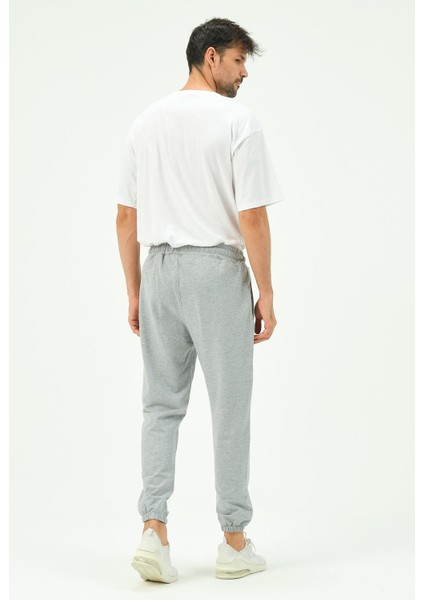 Erkek Lastikli Paça Yandan Cepli Eşofman Altı 781 Gri indirimleri