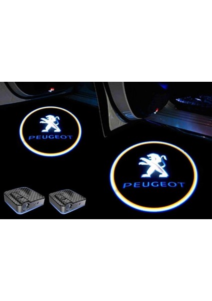 Peugeot Araçlar Için Pilli Yapıştırmalı Kapı Altı LED