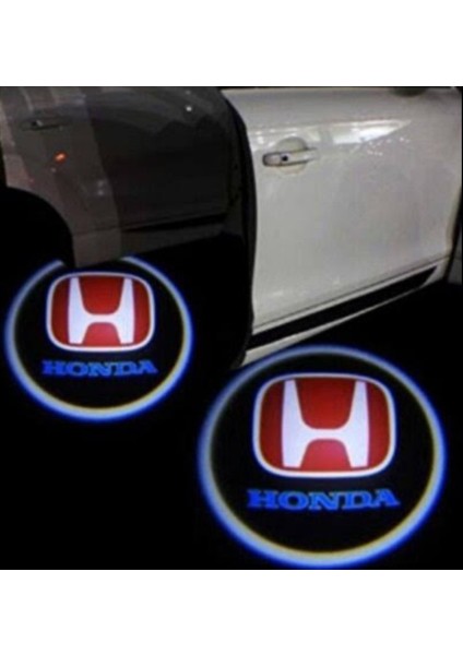 Honda Araçlarına Kapı Altı LED Logo Mesafe Sensörlü Yeni Nesil
