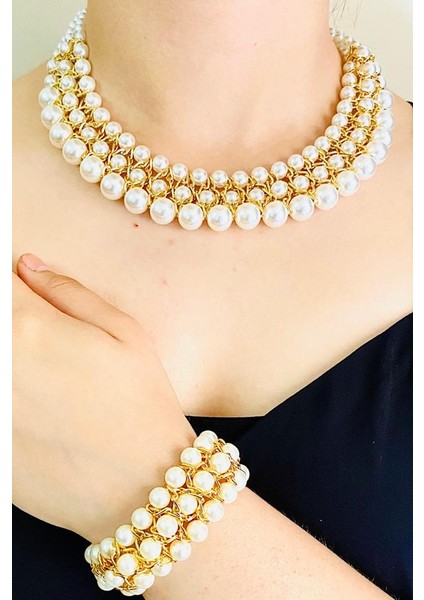 Su Geçirmez 2 Yıl Garantili Şık Çelik Kordon Kadın Kol Saati+El Yapımı Set fırsatları