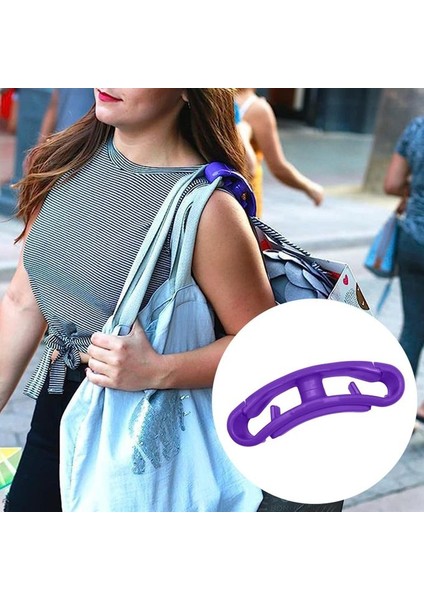Pratik Poşet Taşıma Aparatı Alışveriş Çantası Taşıma 40 kg Kapasite Ağır Yük Taşıma