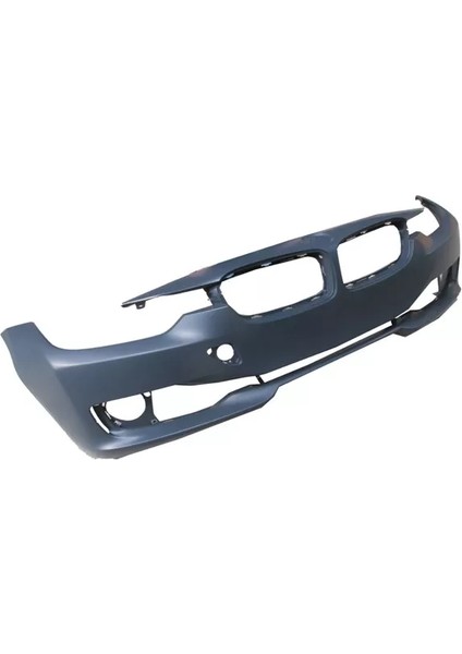 Bmw 3 Serı- F30- 12/14; Ön Tampon Koyu Gri/astarlı (Sensör/kamera /far Yıkama Deliksiz (Tw)