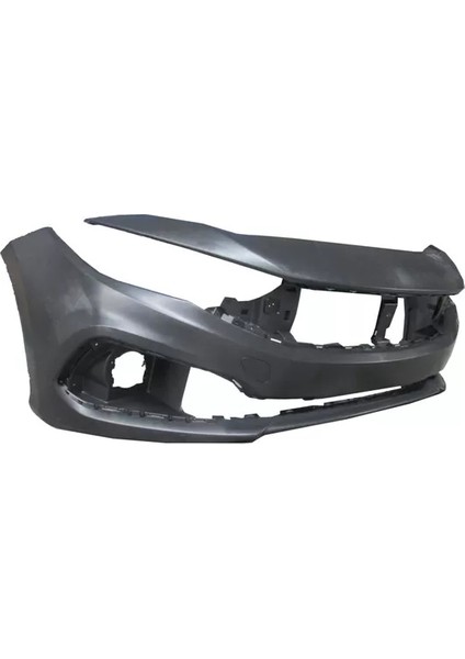 Fıat Egea- Sd/hb/sw- 21/23; Ön Tampon Siyah Takviyesiz (Çeki Demiri Kapaklı/sis/panjur Delikli)