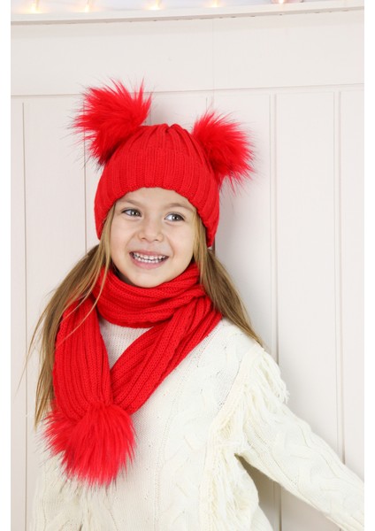 Çocuk ve Bebek Atkı Bere Takımı 1-8 Yaş