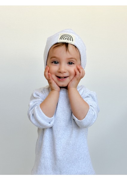 Pamuk Bereli 3'lü Bebek ve Çocuk Takım Gri fiyatları