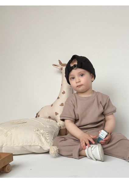 Yazlık Kısa Kol Takım, Nefes Alan Kumaş, Ikili Kaşkose Takım, Bebekler Için Rahat Giyim fiyatları