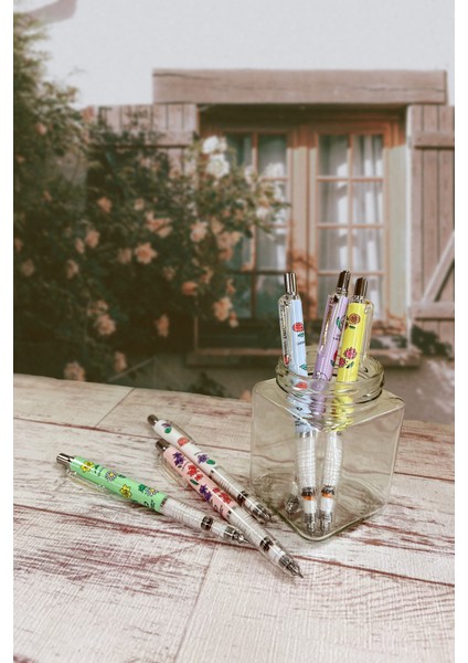 Delguard Mekanik Kurşun Kalem - Limited Edition - Doğum Günü Çiçekleri Serisi