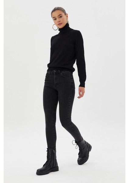 Örme Skinny Jeans
