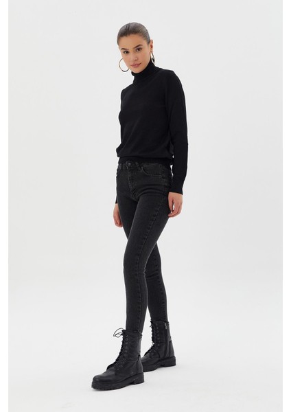 Örme Skinny Jeans