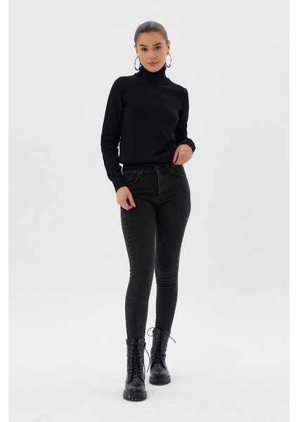 Örme Skinny Jeans