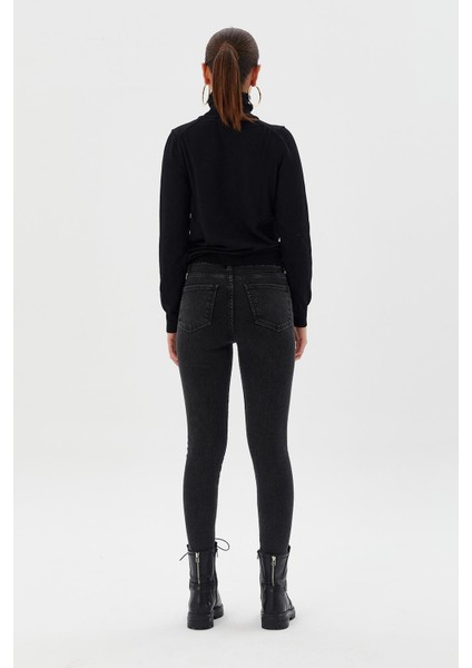 Örme Skinny Jeans
