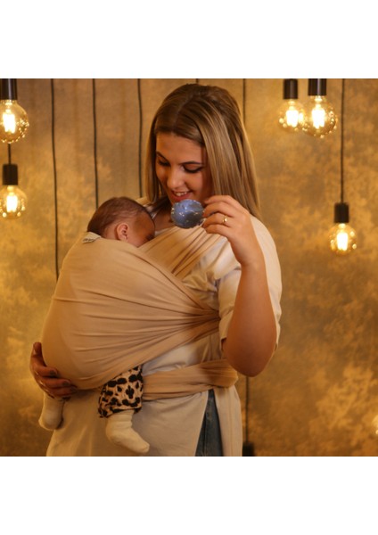 %100 Pamuk CPCS Sertifikalı Sling Bebeğinizin Konforu ve Güvenliği İçin Bebek Taşıma Şalı