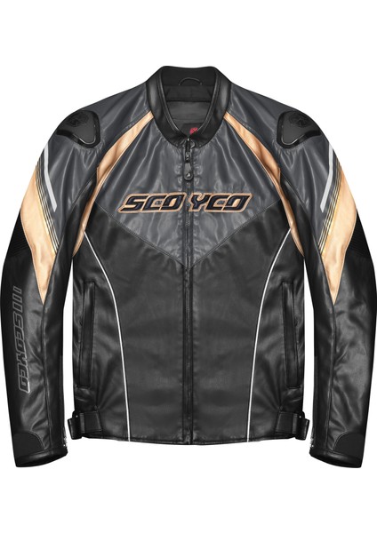 JK187 4 Mevsim Deri Mont Black-Gold modelleri