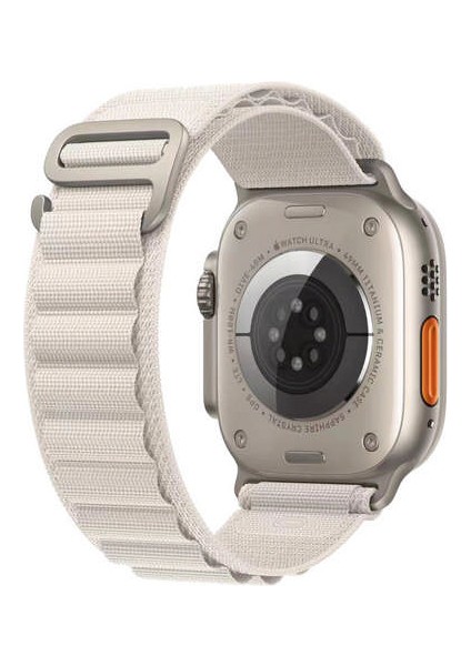 Apple Watch 45MM Mountain Kordon - Beyaz fiyatları