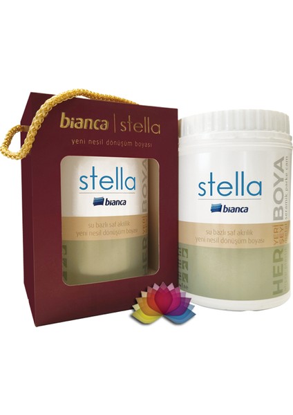 BİANCA STELLA SAF AKRİLİK BOYA BEYAZ 1 lt fiyatları