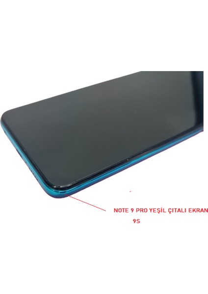 Xiaomi Redmi Note 9s LCD Ekran Dokunmatik Orijinal (Çıtalı Yeşil)