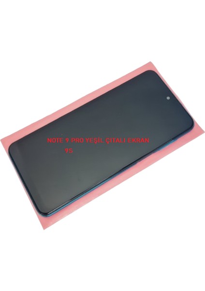 Xiaomi Redmi Note 9s LCD Ekran Dokunmatik Orijinal (Çıtalı Yeşil)