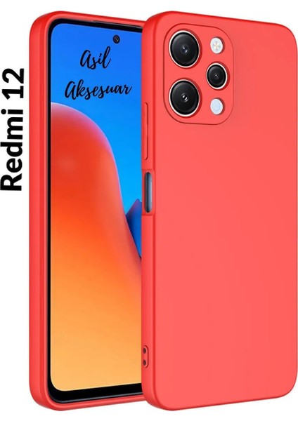 Xiaomi REDMI12 Uyumlu Kılıf Yumuşak ve Esnek Soft Renkli Kılıf